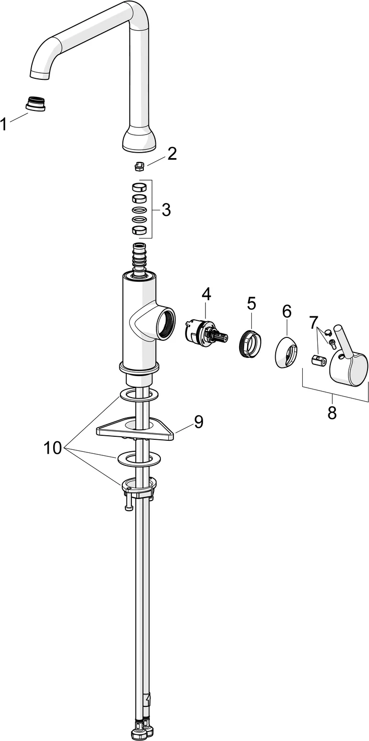 HansaVANTIS Style Küchenarmatur HansaVANTIS Style 5420 Chrom HansaVANTIS Style Küchenarmatur HansaVANTIS Style 5420 Chrom
