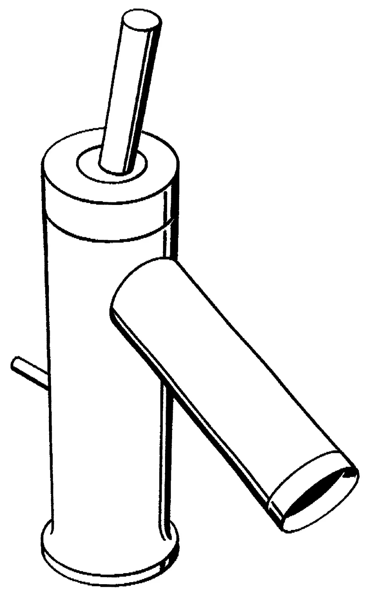 Hansgrohe AXOR Starck Einhebel-Waschtischmischer 70 mit Pingriff, chrom Hansgrohe AXOR Starck Einhebel-Waschtischmischer 70 mit Pingriff, chrom