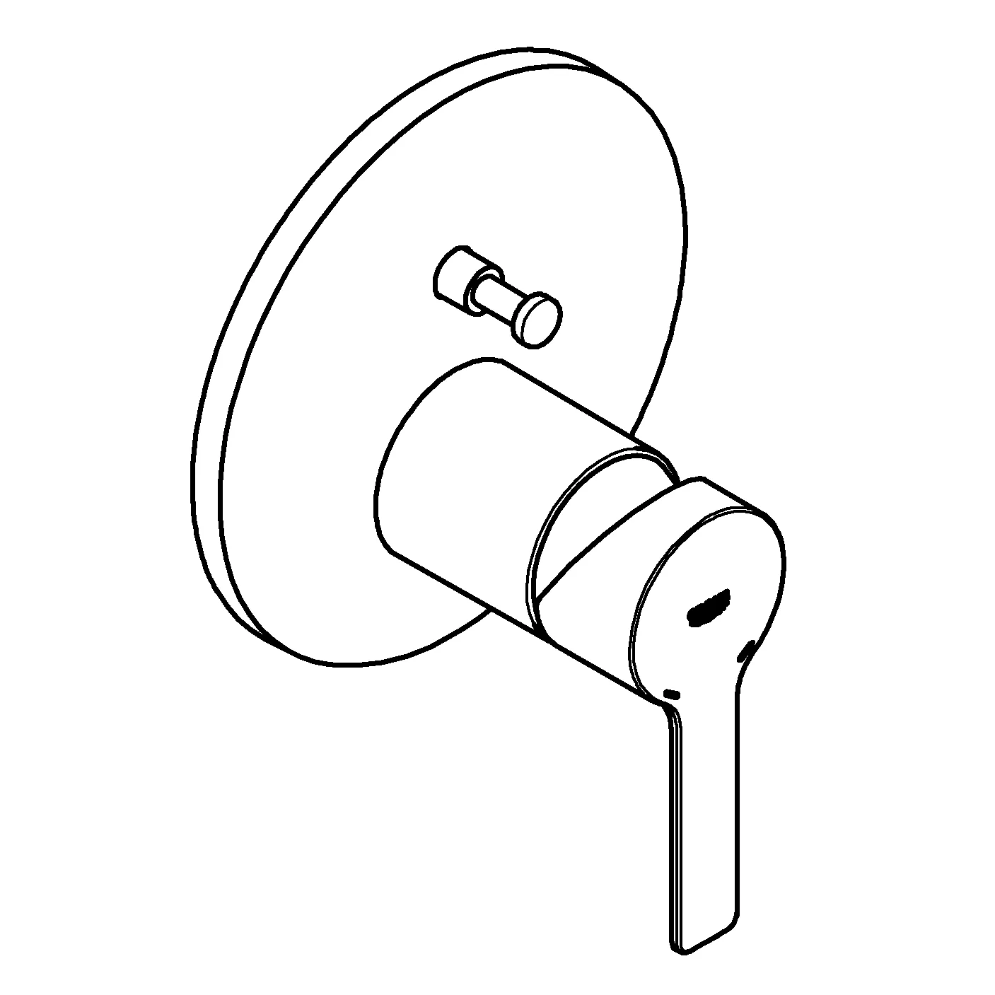 Grohe Lineare Einhand-Wannenbatterie Fertigmontageset für Rapido SmartBox Grohe Lineare Einhand-Wannenbatterie Fertigmontageset für Rapido SmartBox