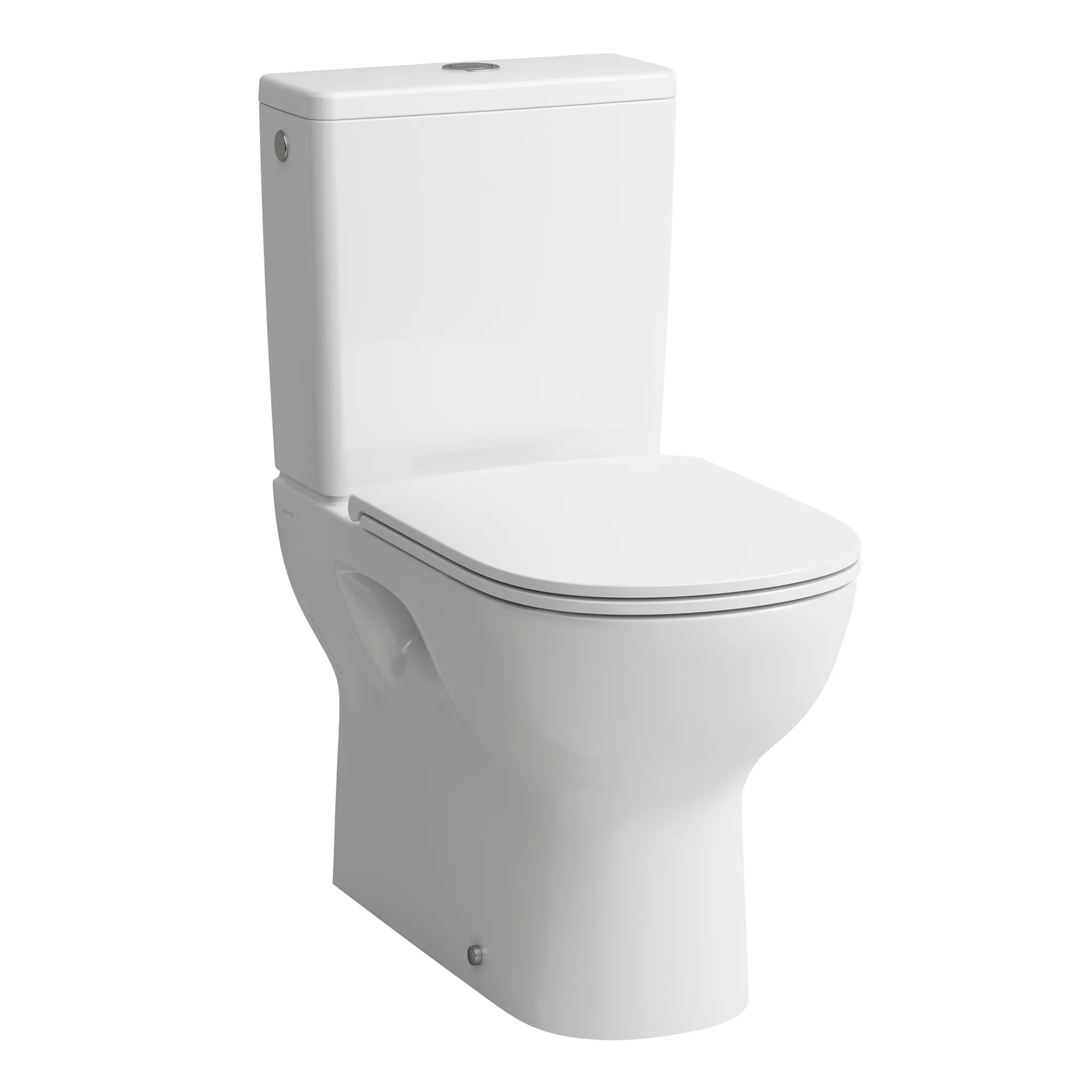 Tiefspül-WC Kombination LUA 650x360x420 spülrandlos Abgang waagrecht oder senkrecht weißSpülkasten und WC-Sitz extra zu bestellen