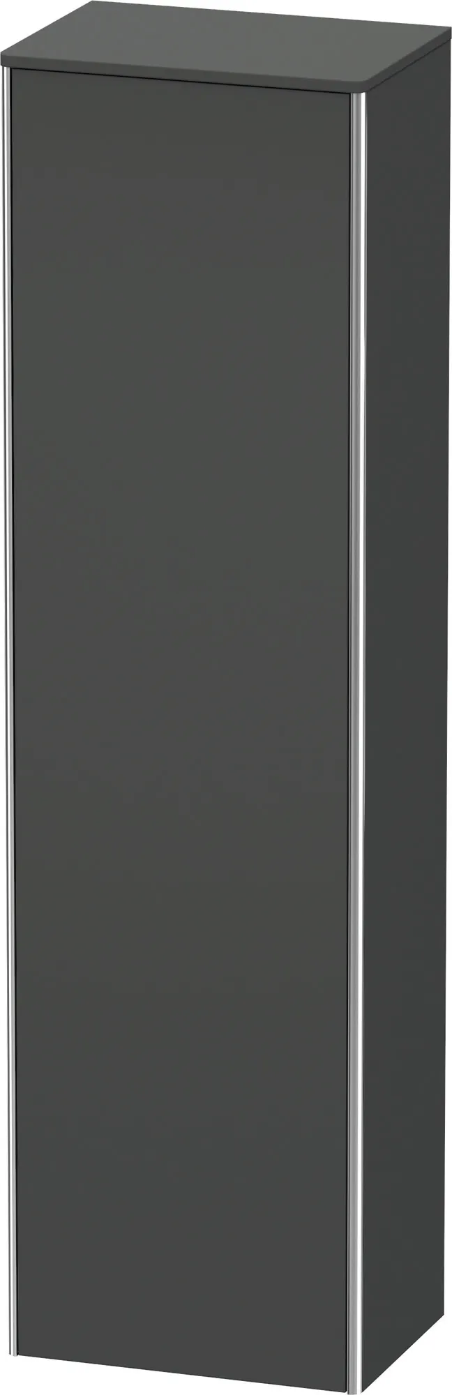 Duravit Hochschrank „XSquare“ 50 × 177,6 × 35,6 cm Graphit Matt