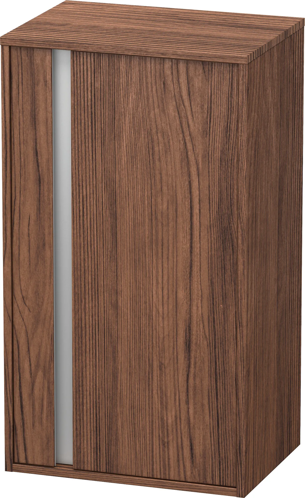 Duravit Halbhochschrank „Ketho“ 50 × 88 × 36 cm Nussbaum Dunkel