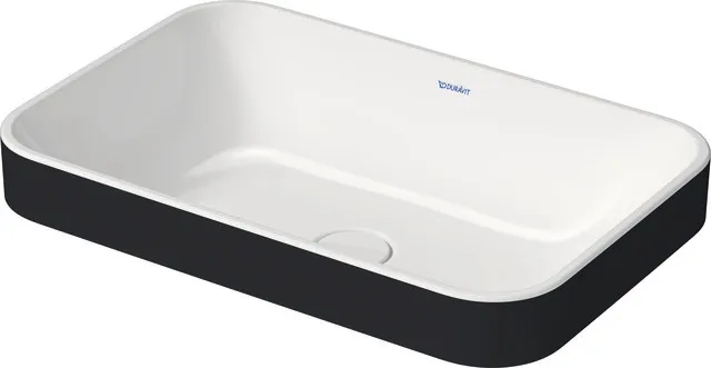 Aufsatzwaschtisch „Happy D.2 Plus“, ohne Überlauf Farbe (Außenseite): Anthrazit Matt / Farbe (Innenseite): Weiß Hochglanz / Größe: 60 × 40 cm / Hahnlochbohrung: ohne Hahnlochbohrung / Hahnlochposition: ohne / Oberflächenveredelung: ohne Oberflächenveredelung / Überlauf: ohne Überlauf Aufsatzwaschtisch „Happy D.2 Plus“, ohne Überlauf Farbe (Außenseite): Anthrazit Matt / Farbe (Innenseite): Weiß Hochglanz / Größe: 60 × 40 cm / Hahnlochbohrung: ohne Hahnlochbohrung / Hahnlochposition: ohne / Oberflächenveredelung: ohne Oberflächenveredelung / Überlauf: ohne Überlauf