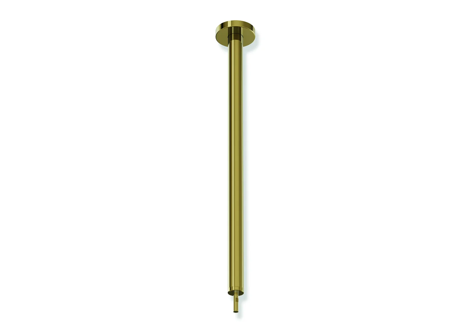 HEWI Deckenabhängung System 900, Edelstahl PVD gold glänzend, Länge 500 mm, auf 200 mm kürzbar, Durchmesser 25 mm HEWI Deckenabhängung System 900, Edelstahl PVD gold glänzend, Länge 500 mm, auf 200 mm kürzbar, Durchmesser 25 mm