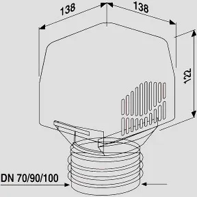 Rohrbelüfter ventilair 33