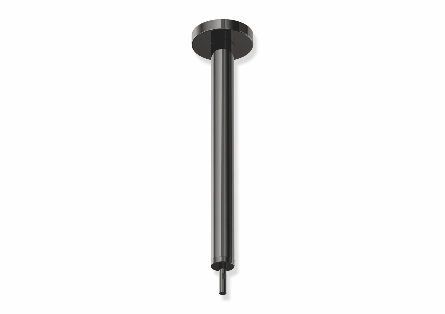 Deckenabhängung des Systems 900, Edelstahl, PVD, Länge 300 mm, bis auf 200 mm kürzbar, D: 25 mm, in Farbe CK (messing glänzend)