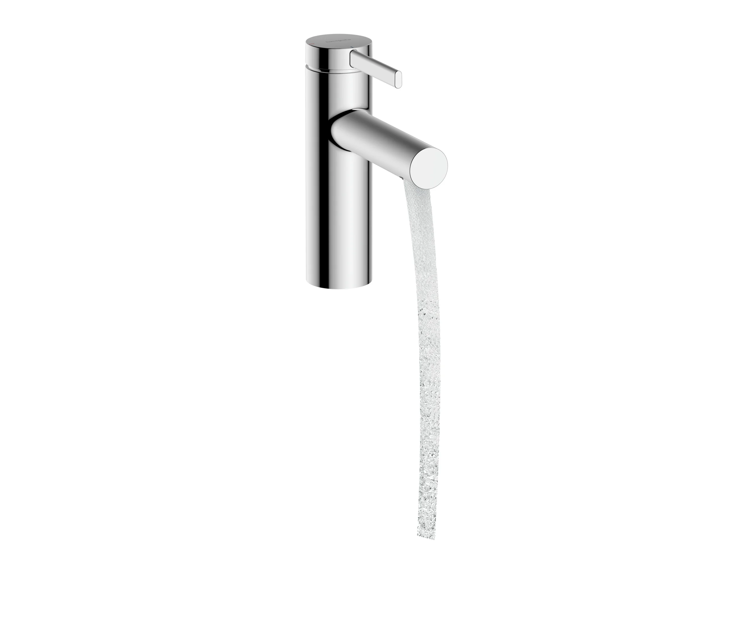 Hansgrohe Zesis S Einhebel-Waschtischmischer 100 CoolStart mit Push-Open-Ablaufgarnitur chrom, Ausladung 115 mm, Auslaufhöhe 104 mm