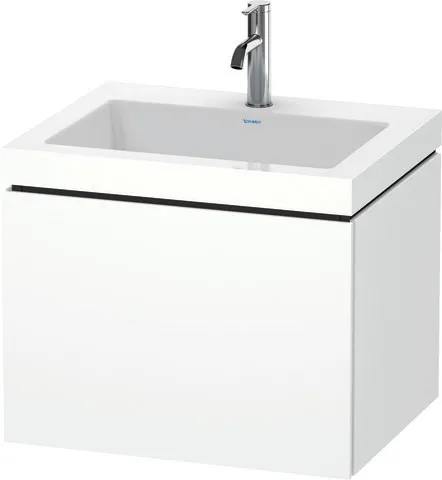 Duravit Möbelset c-shaped Set wandhängend wandhängend „L-Cube“ 60 × 50 × 48 cm