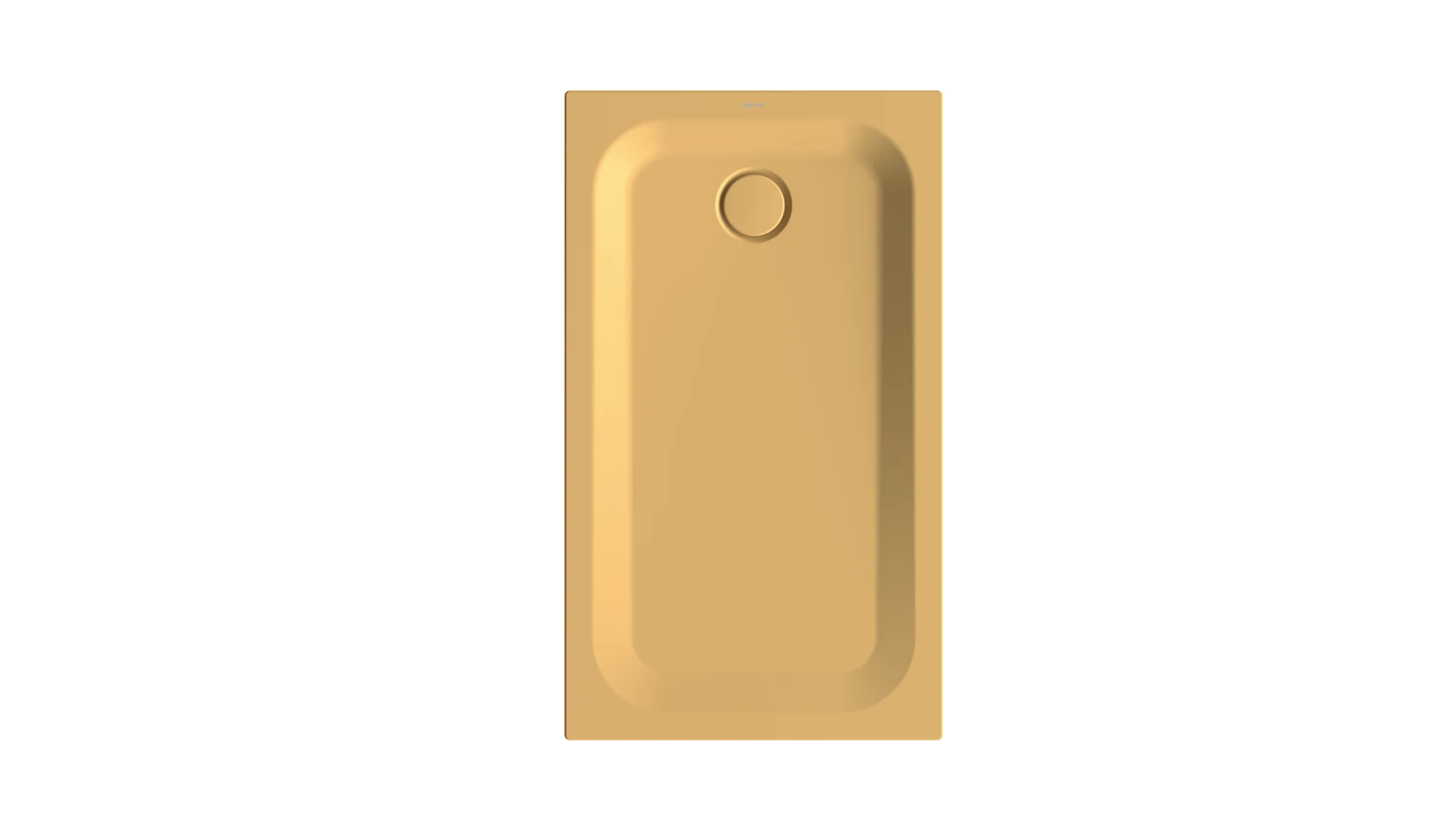 Bette rechteck Duschwanne „BetteUltra“ 1200 × 700 mm ohne Oberflächenbeschichtung, ohne Oberflächenveredelung, ohne Wannenträger, in Curry