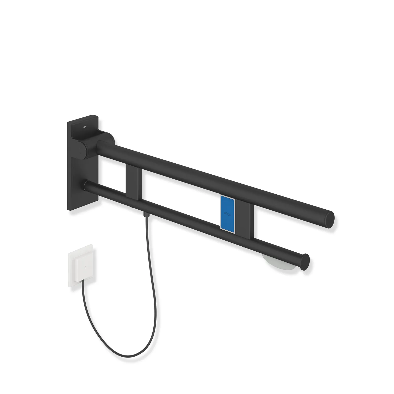 HEWI Toilettenstütze „System 900“, Befestigung verdeckt HEWI Toilettenstütze „System 900“, Befestigung verdeckt