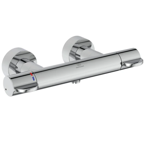 Ideal Standard Ceraplus Safe Brausethermostat mit thermischer Desinfektion und Chrom-Entkopplung - für sicheres und hygienisches Duschen
