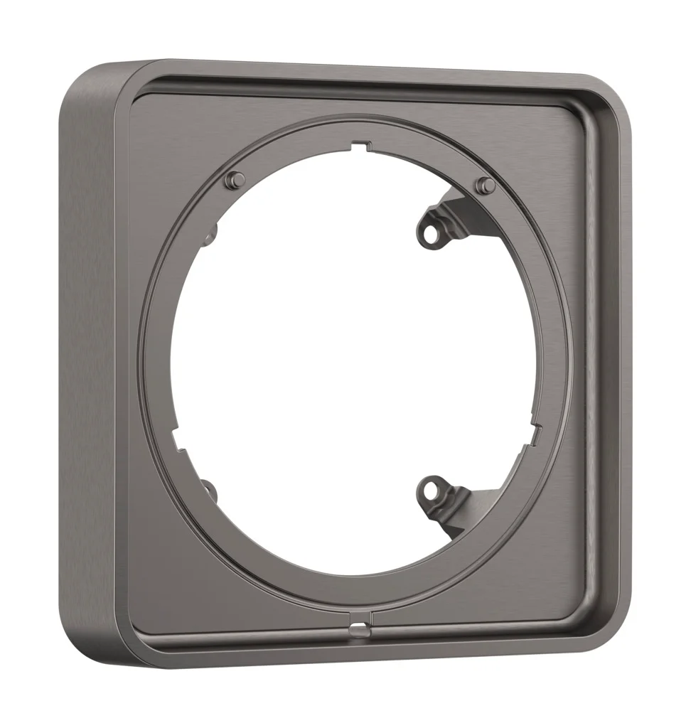 Hansgrohe AXOR ShowerSelect ID Verlängerungsrosette softsquare 22 mm BBC, Brushed Black Chrome