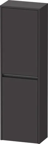 Duravit Halbhochschrank „Ketho.2“ 40 × 132 × 24 cm Graphit Supermatt