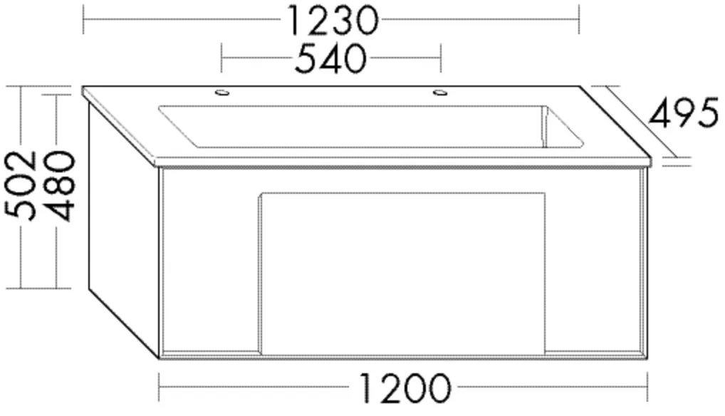 Keramik-Waschtisch + Waschtischunterschrank Moto PG1 von burgbad – zeitloser Frame-Look, 495 mm tief, 1.230 mm breit, 502 mm hoch Keramik-Waschtisch + Waschtischunterschrank Moto PG1 von burgbad – zeitloser Frame-Look, 495 mm tief, 1.230 mm breit, 502 mm hoch