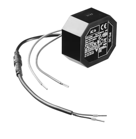 Unterputz-Netzteil 9 VDC, 100 - 240 VAC, 50 - 60 Hz, UP-Netzteil