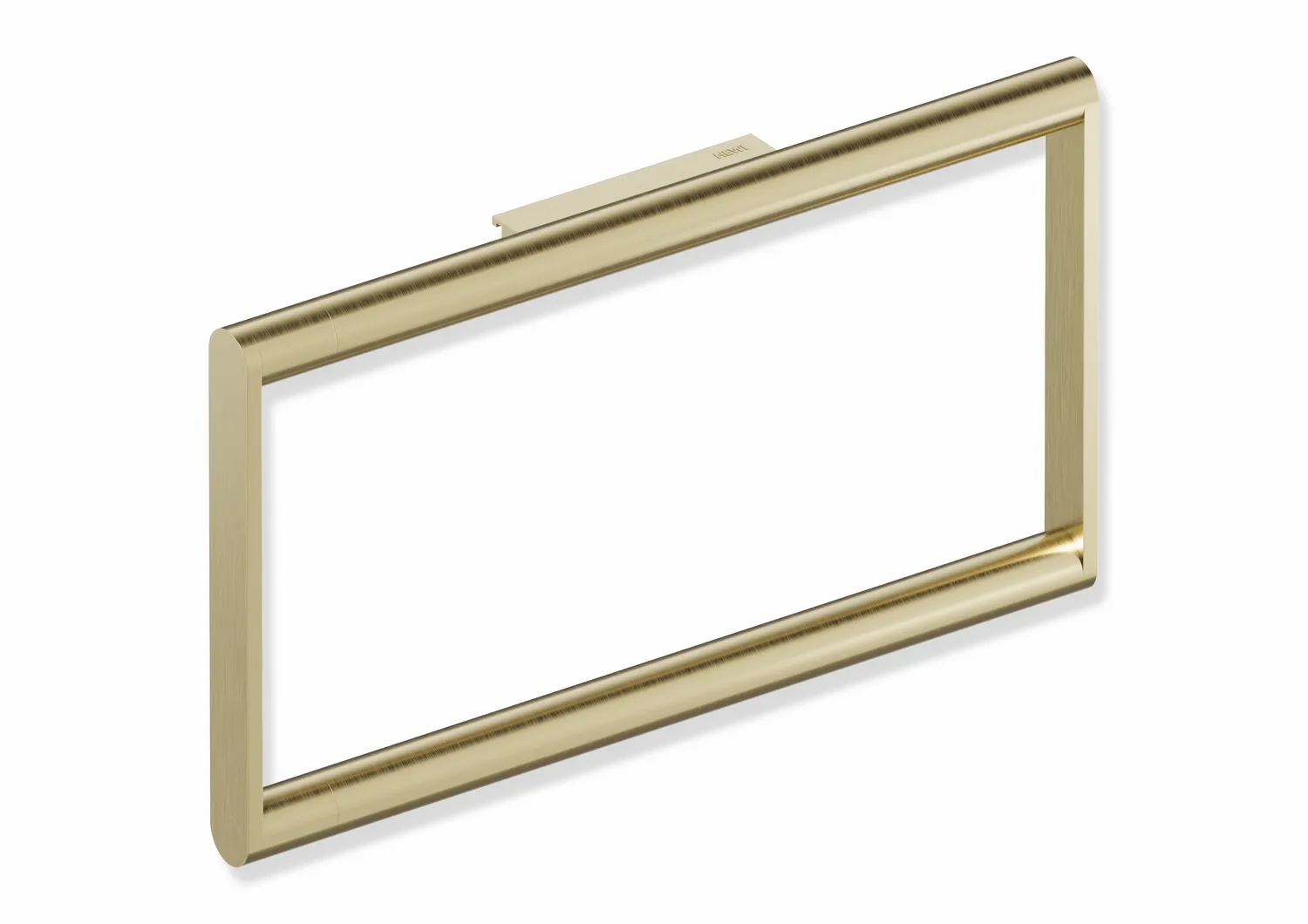 Handtuchring, Edelstahl, PVD, Breite 230 mm, Höhe 130 mm, Durchmesser 15 mm, in Farbe CK (messing glänzend)