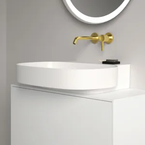 Waschbecken „Linda-X“ 60 × 50 × 13,5 cm in Weiß Waschbecken „Linda-X“ 60 × 50 × 13,5 cm in Weiß