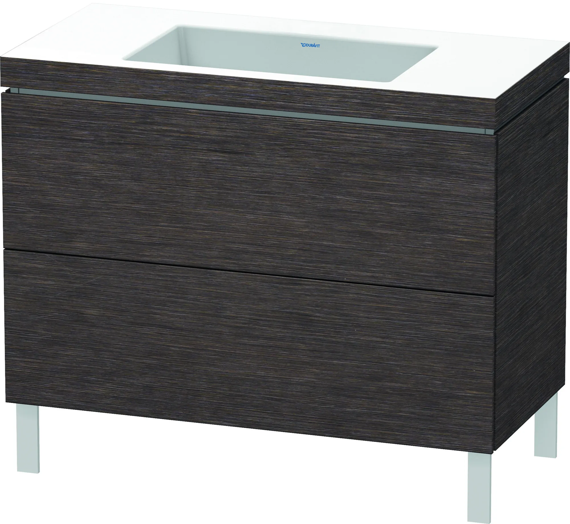Duravit Set bodenstehend „L-Cube“ 100 × 48 × 69,8 cm