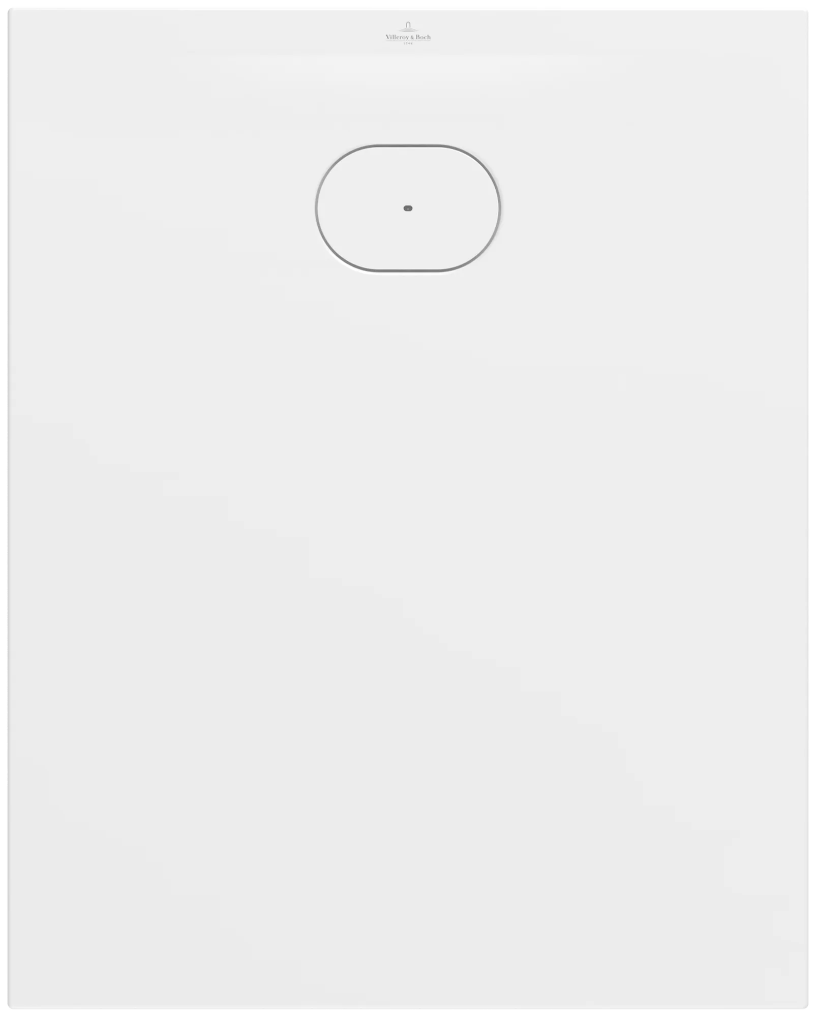 Villeroy & Boch Duschwanne Ecora, rechteckig, Stone White, 1000 x 800 mm, Höhe 35 mm