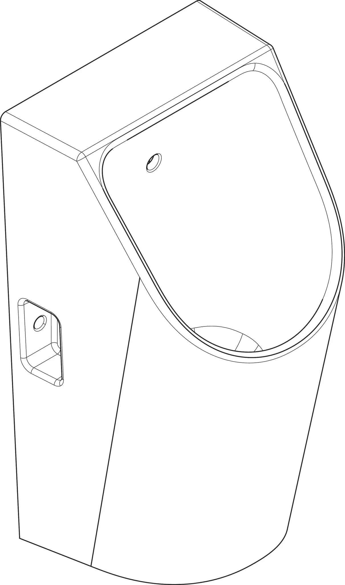 Hansgrohe EluPura Original S WC Urinal, spülr. HYE weiss Hansgrohe EluPura Original S WC Urinal, spülr. HYE weiss