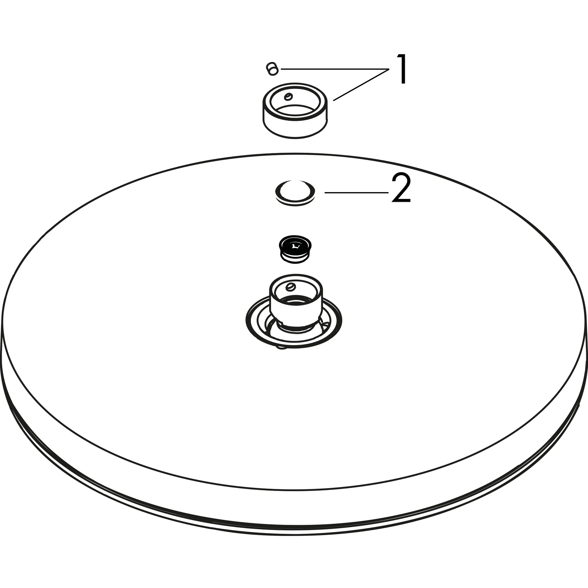 Kopfbrause Pulsify 260 1jet chrom Kopfbrause Pulsify 260 1jet chrom