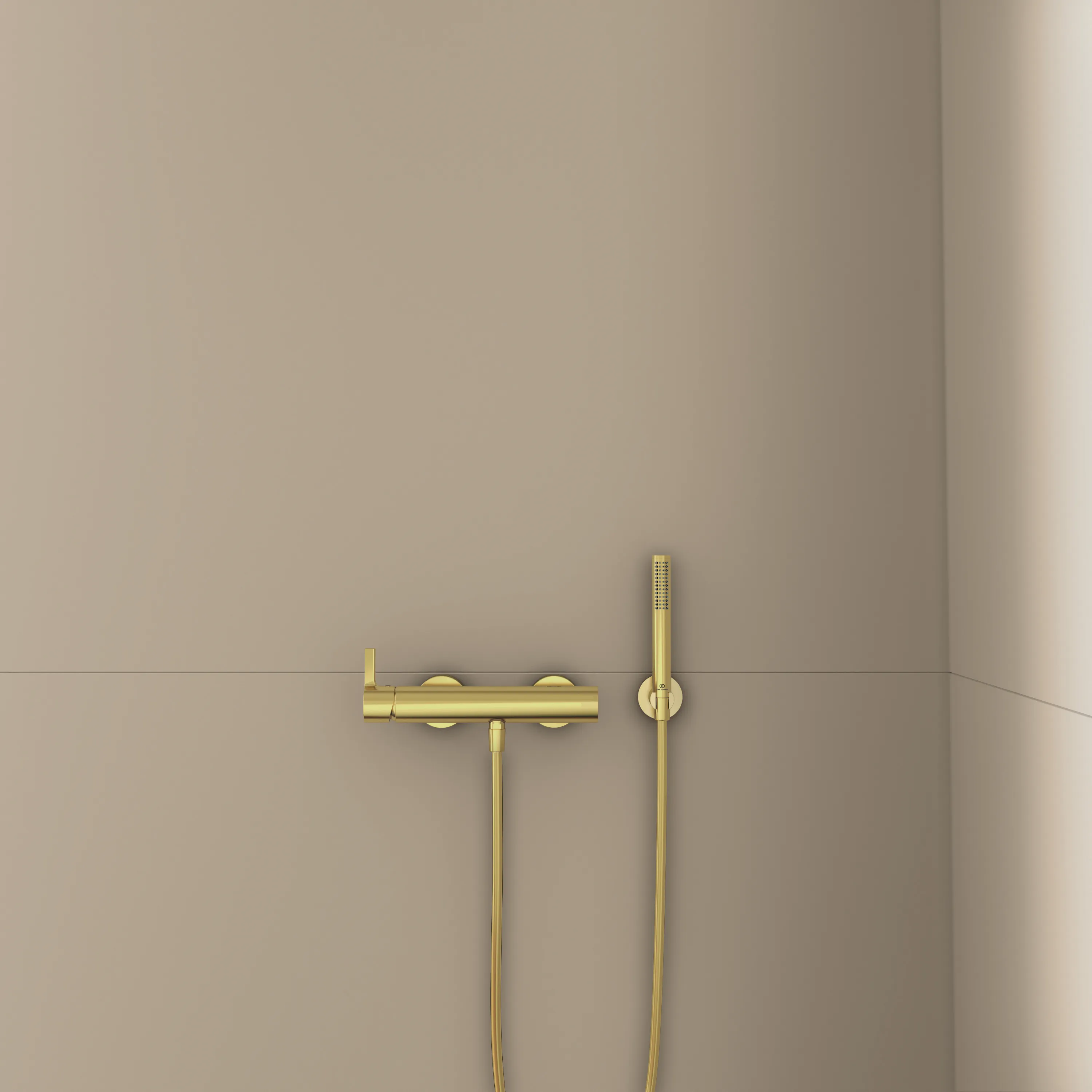 Ideal Standard Brausearmatur Aufputz Joy, Brushed Gold