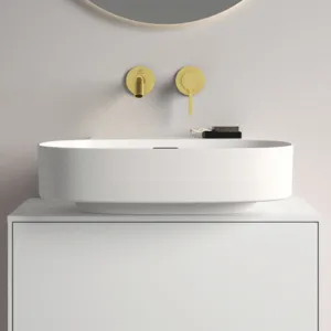 Waschbecken „Linda-X“ 50 × 48 × 13,5 cm in Weiß