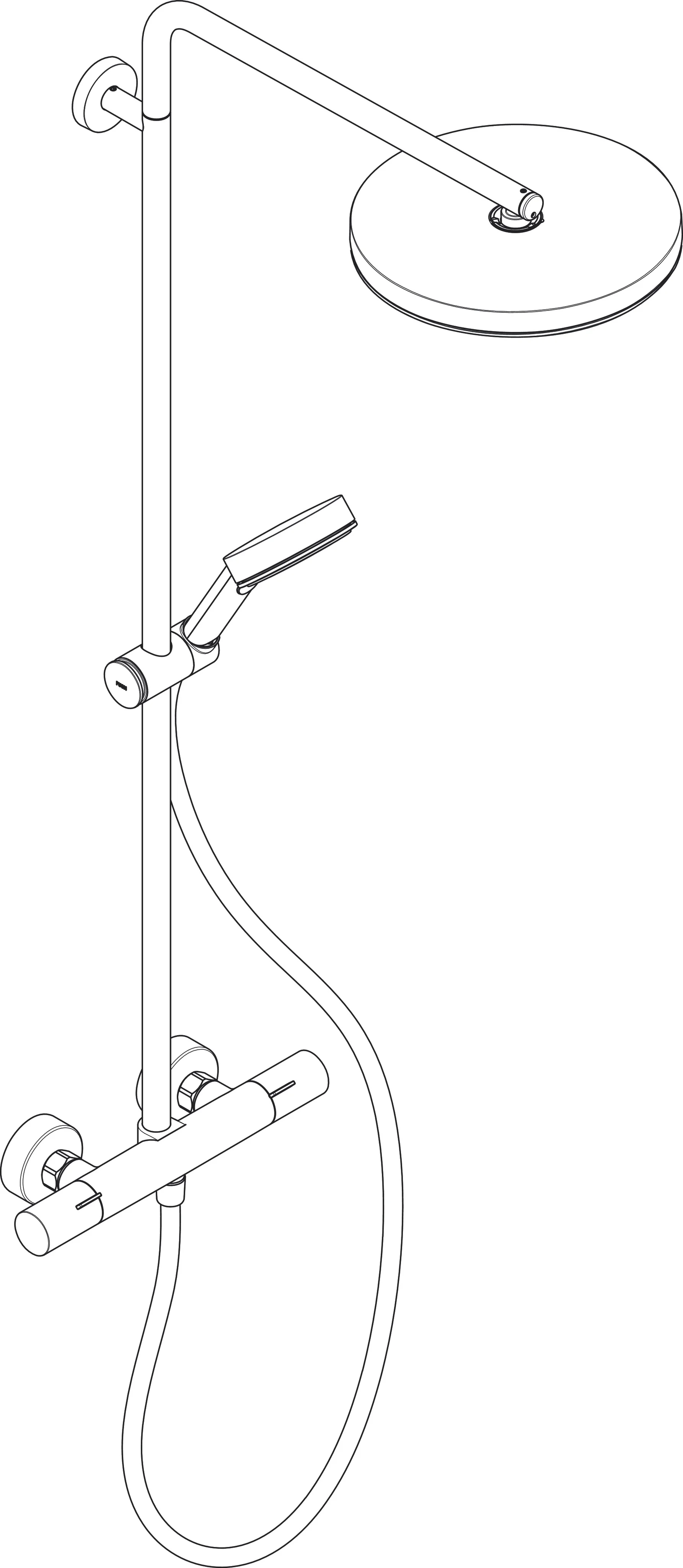 Hansgrohe Duschsystem „Pulsify S Puro“