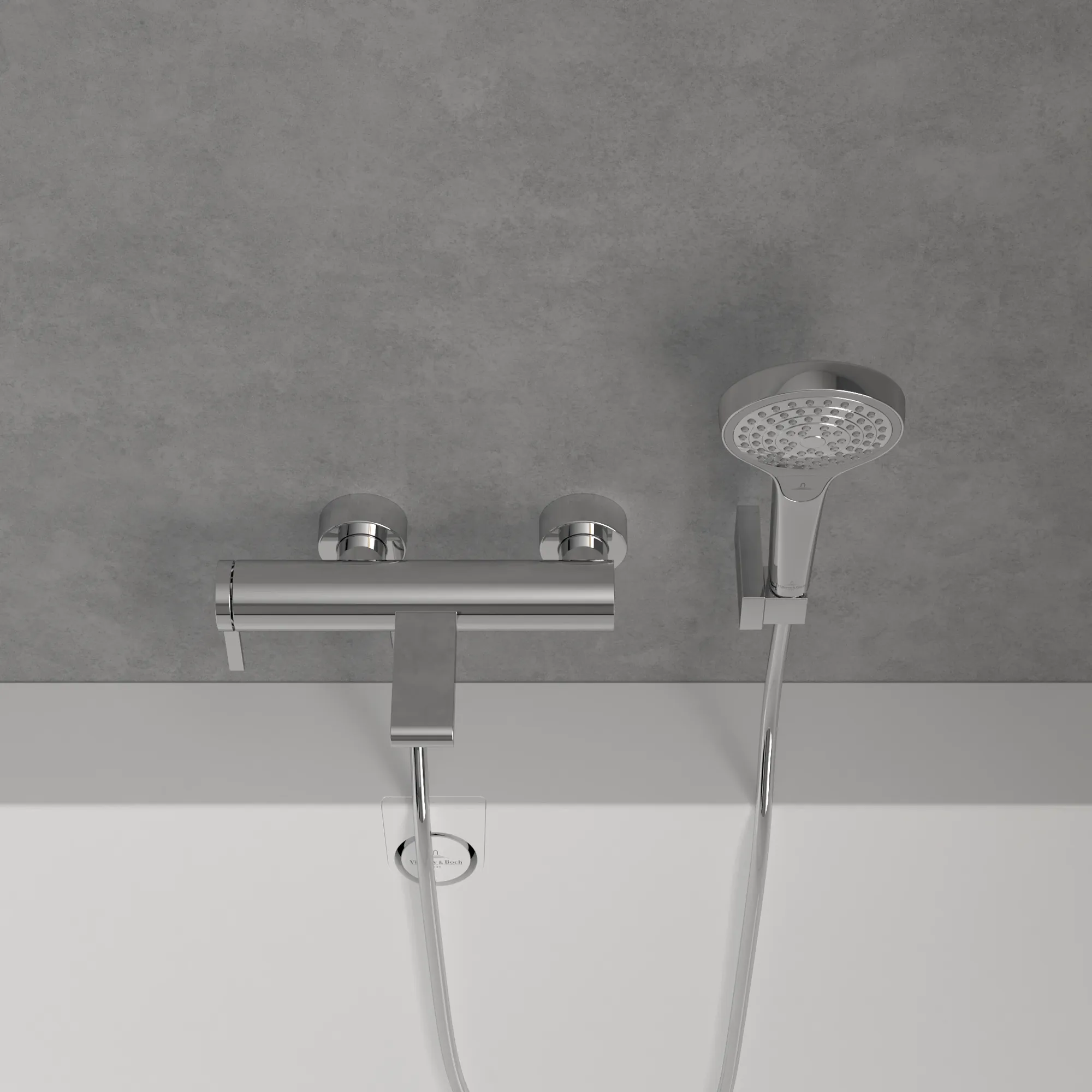 Einhand-Wannenarmatur „Dawn“ Ausladung 165 mm in Chrom Einhand-Wannenarmatur „Dawn“ Ausladung 165 mm in Chrom