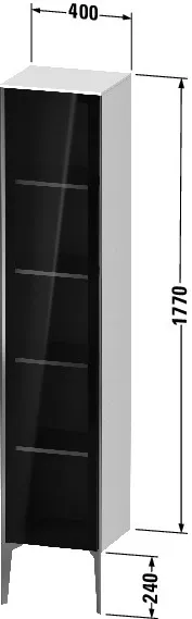 Duravit Hochschrank „XViu“ 40 × 177 × 36 cm