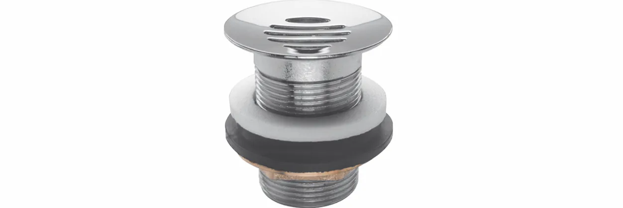 Schaftventil Messing vc 1 1/4″ x 60 mm mit Sieb, ohne Überlauf Schaftventil Messing vc 1 1/4″ x 60 mm mit Sieb, ohne Überlauf