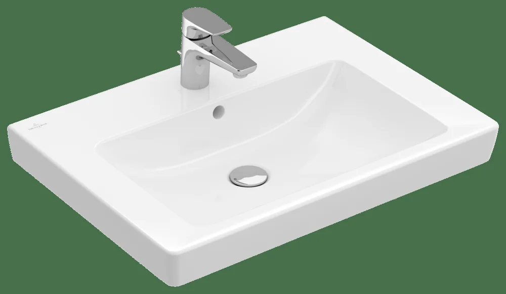 Villeroy & Boch Subway 2.0 Waschbecken 650x470mm Rechteck Weiß Alpin Villeroy & Boch Subway 2.0 Waschbecken 650x470mm Rechteck Weiß Alpin