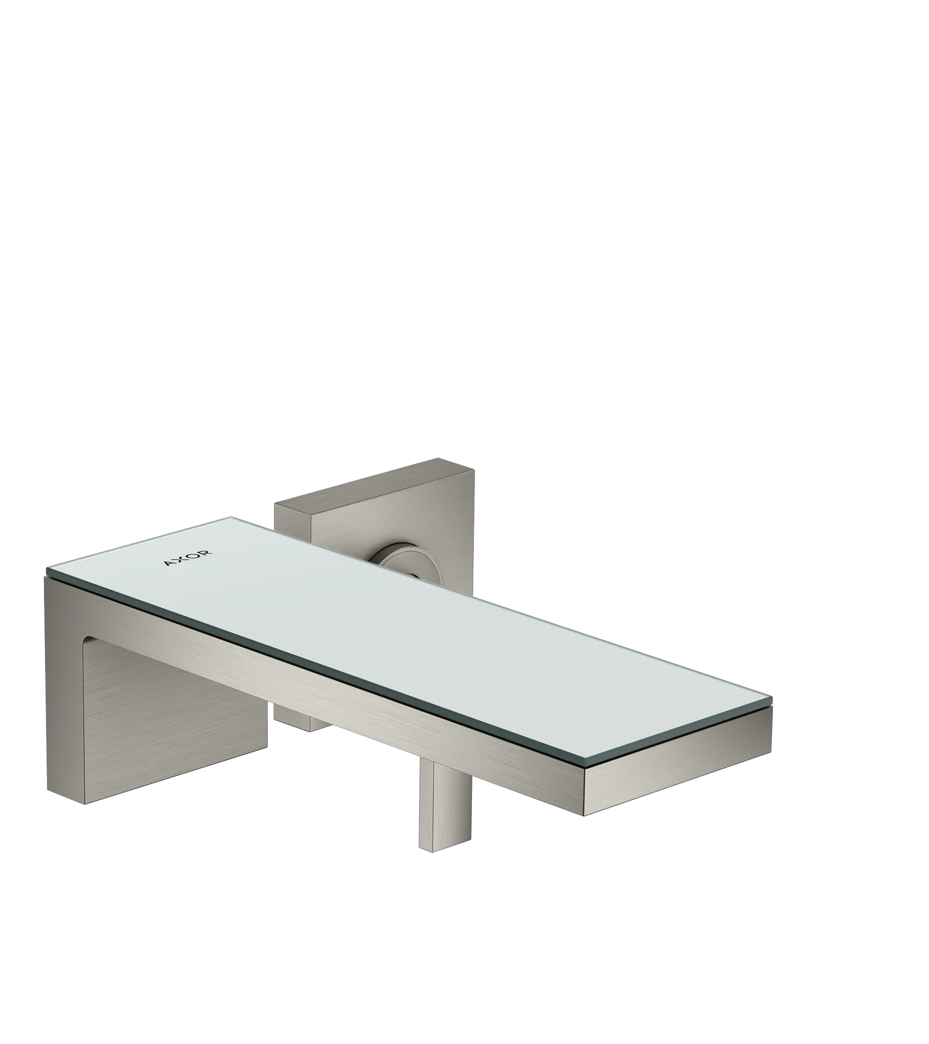 Hansgrohe AXOR MyEdition Mischer mit Platte 245 Glas, abnehmbar Hansgrohe AXOR MyEdition Mischer mit Platte 245 Glas, abnehmbar