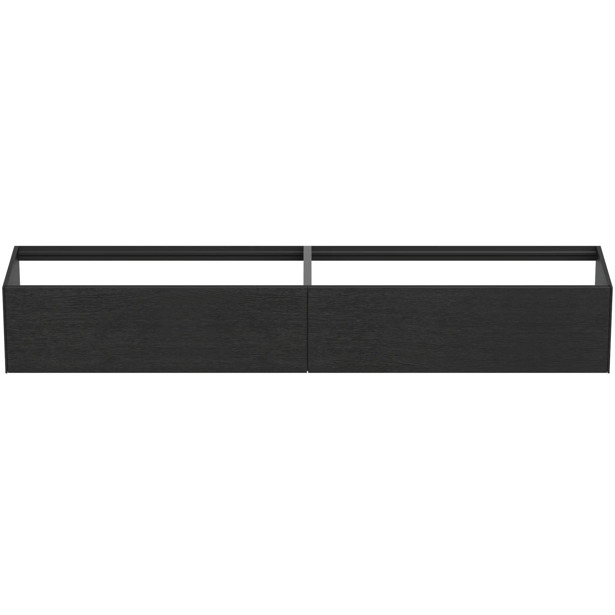 Ideal Standard Waschtischunterschrank „Conca“ 238,5 × 36 × 50,5 cm Eiche geflammt Furnier Ideal Standard Waschtischunterschrank „Conca“ 238,5 × 36 × 50,5 cm Eiche geflammt Furnier