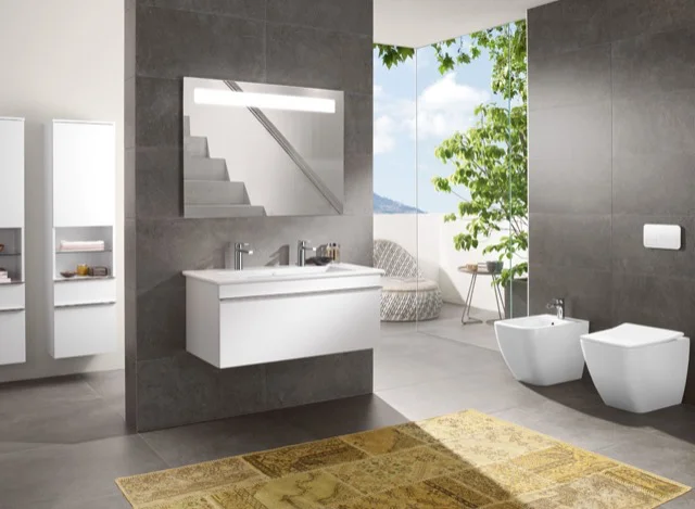 Villeroy & Boch Schrankwaschtisch Venticello 4104AK, 1000 x 500 mm, Weiß Alpin
