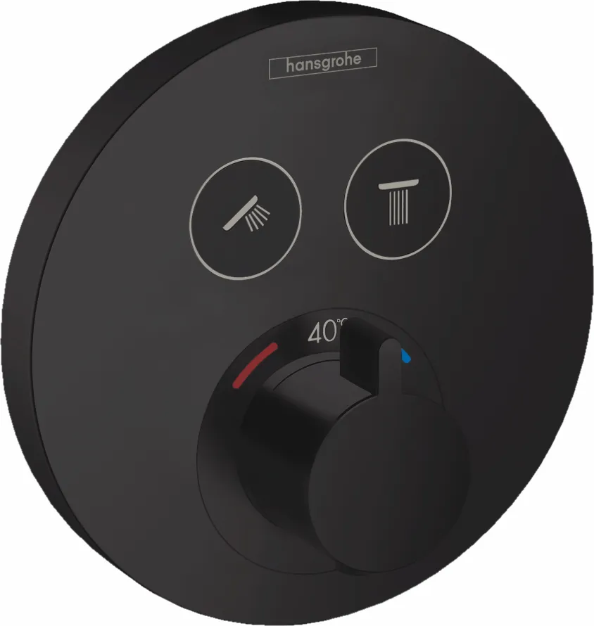 Thermostat Unterputz ShowerSelect S Fertigset 2 Verbraucher chrom