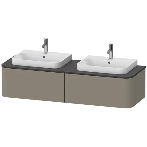 Duravit Waschtischunterschrank wandhängend „Happy D.2 Plus“ 160 × 35,4 × 55 cm