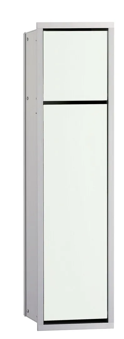 emco WC-Modul „asis module 150“ 16,8 × 65,4 × 15,31 cm in chrom / optiwhite emco WC-Modul „asis module 150“ 16,8 × 65,4 × 15,31 cm in chrom / optiwhite