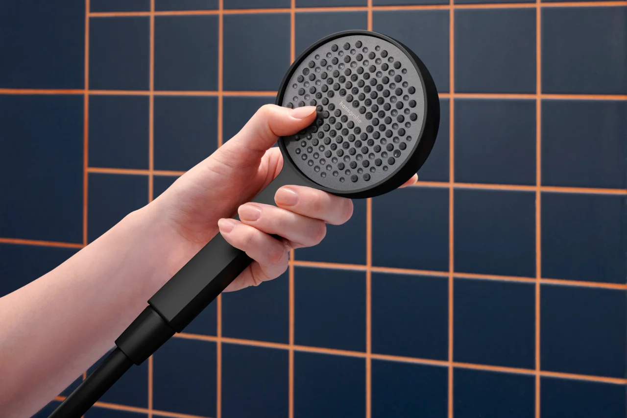 Hansgrohe Activera S Brauseset 95 1jet EcoSmart, mattschwarz, Brausestange 90 cm, Rain Strahl, FlexPower, QuickClean+, Durchflussregler 8 l/min, Mindestflieβdruck 0,5 bar Hansgrohe Activera S Brauseset 95 1jet EcoSmart, mattschwarz, Brausestange 90 cm, Rain Strahl, FlexPower, QuickClean+, Durchflussregler 8 l/min, Mindestflieβdruck 0,5 bar