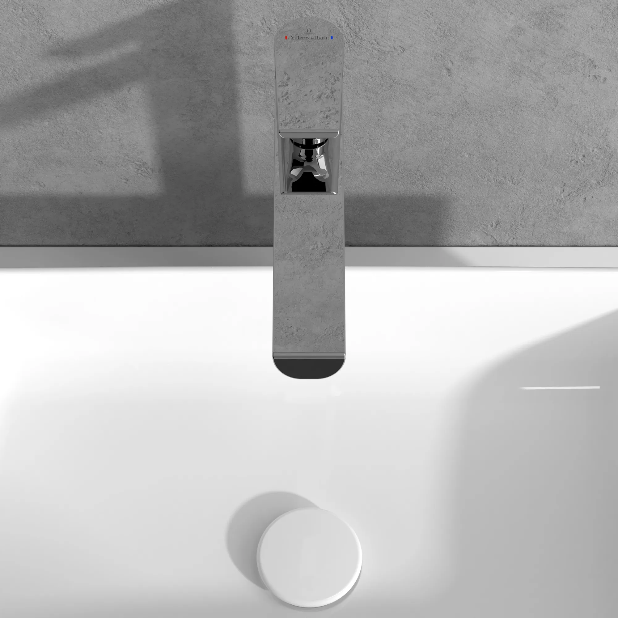 Einhand-Waschtischarmatur „Liberty“ 23,3 cm Ausladung 194 mm in Chrom Einhand-Waschtischarmatur „Liberty“ 23,3 cm Ausladung 194 mm in Chrom