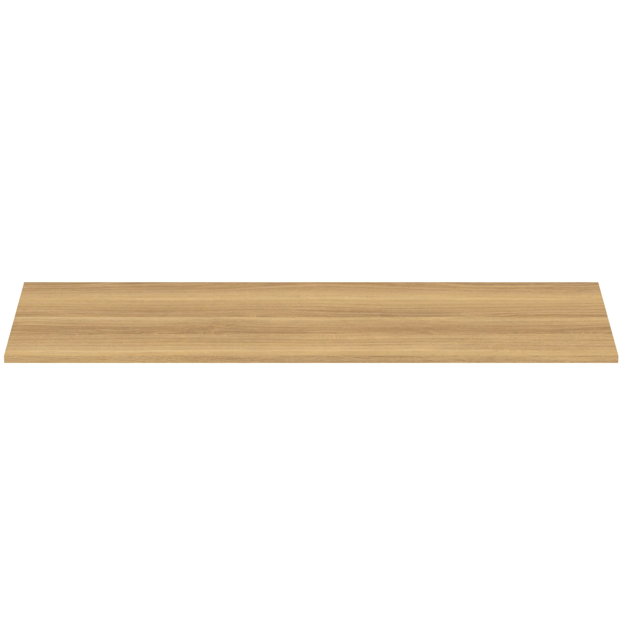 Waschtischplatte i.life B ohne Ausschnitt 1404x506x18mm Weiß matt