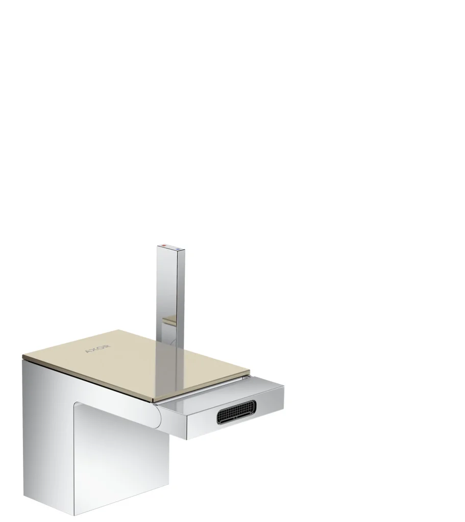 Hansgrohe AXOR MyEdition Bidetmischer - Einhebel-Bidetmischer mit Push-Open Ablaufgarnitur, Chrom, Ausladung 121 mm, Auslaufhöhe 83 mm Hansgrohe AXOR MyEdition Bidetmischer - Einhebel-Bidetmischer mit Push-Open Ablaufgarnitur, Chrom, Ausladung 121 mm, Auslaufhöhe 83 mm