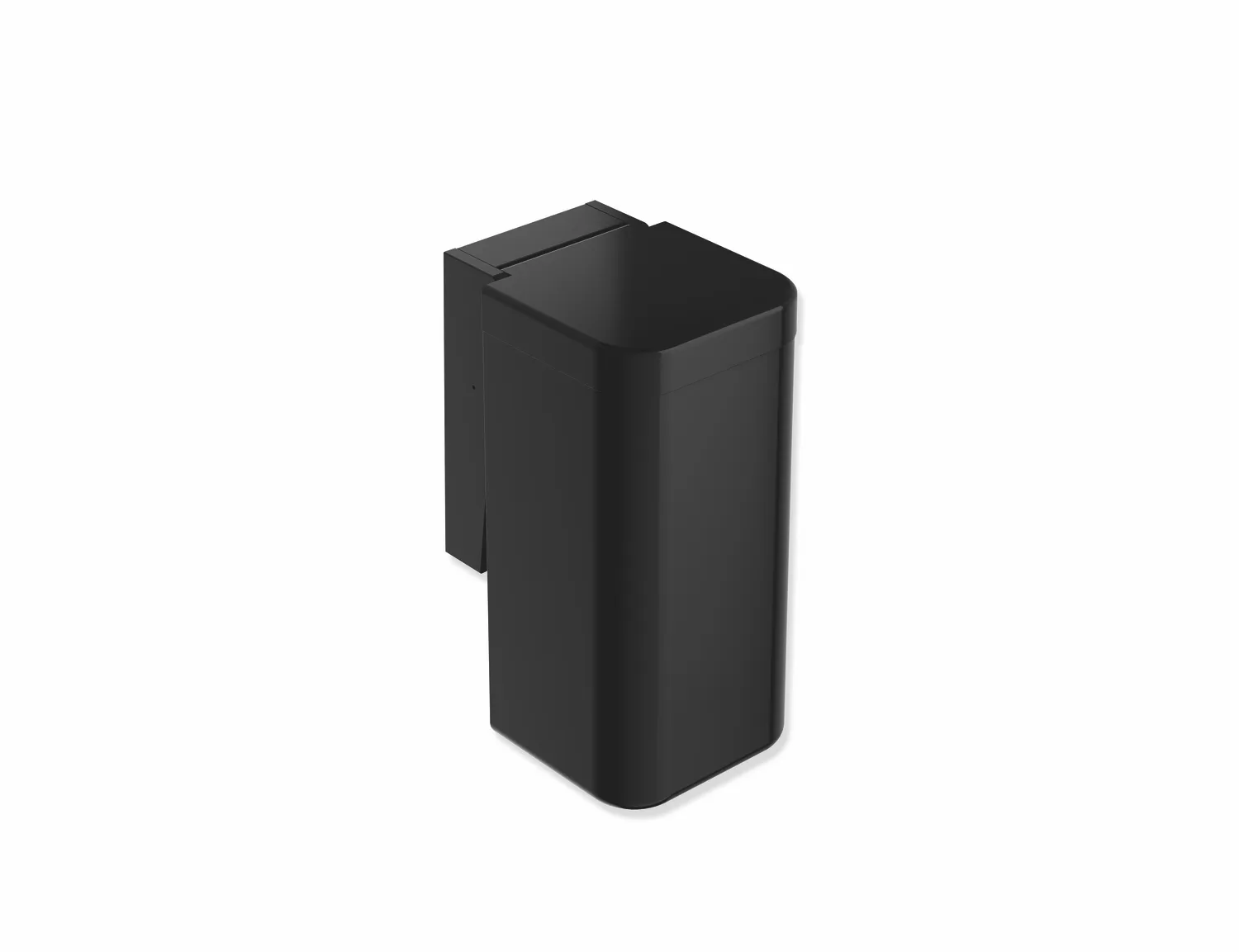 Hygieneabfallbehälter, Polyamid in Farbe 90, Fassungsvermögen ca. 6 l, Höhe 310 mm, Tiefe 198 mm, Breite 161 mm, Wandmontage, in Farbe 90 (Tiefschwarz) Hygieneabfallbehälter, Polyamid in Farbe 90, Fassungsvermögen ca. 6 l, Höhe 310 mm, Tiefe 198 mm, Breite 161 mm, Wandmontage, in Farbe 90 (Tiefschwarz)