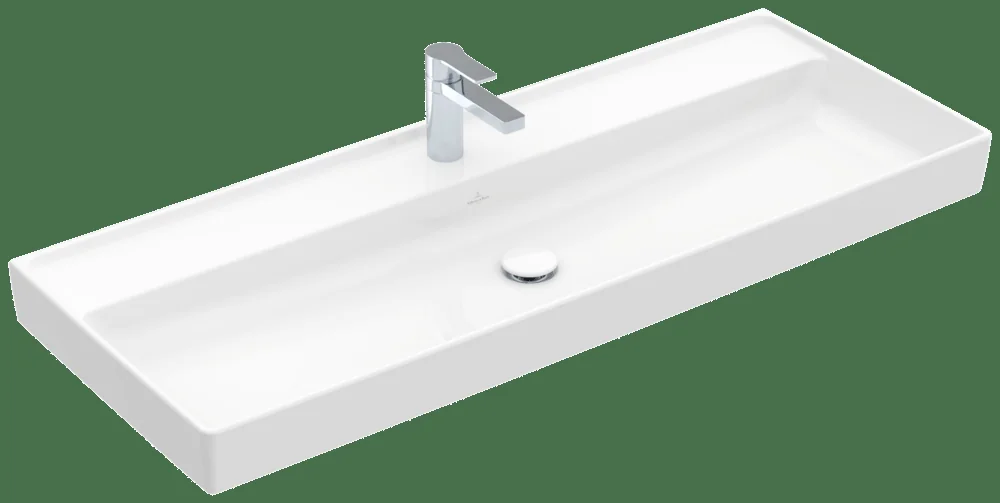Villeroy & Boch Collaro Schrankwaschtisch 1200x470mm Rechteck TitanCeram Weiß Alpin