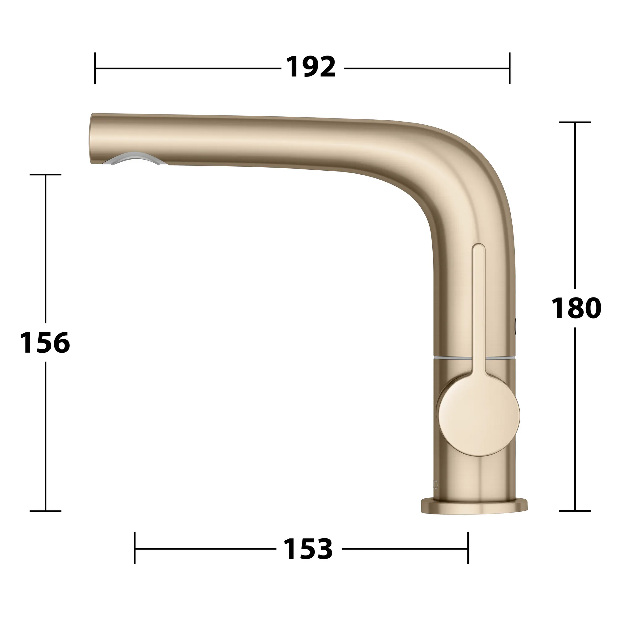 KEUCO EDITION 400 Einhebel-Waschtischmischer 150 schwenkbar Bronze gebürstet