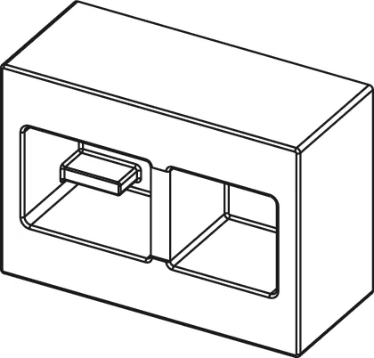 TECEbox Rohbauschutz für flächenbündigen Einbau TECEbox Rohbauschutz für flächenbündigen Einbau