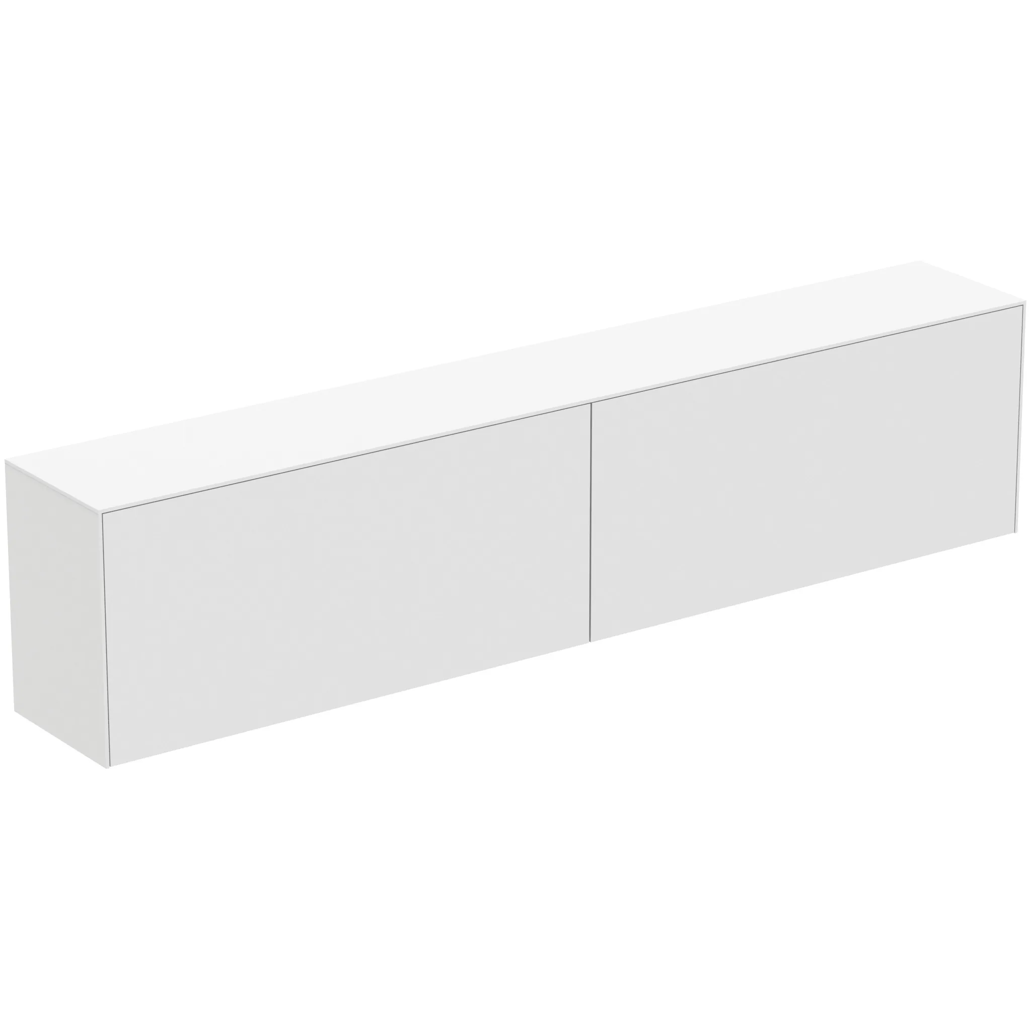 Ideal Standard Waschtischunterschrank „Conca“ 238,7 × 55 × 37,3 cm Weiß matt lackiert