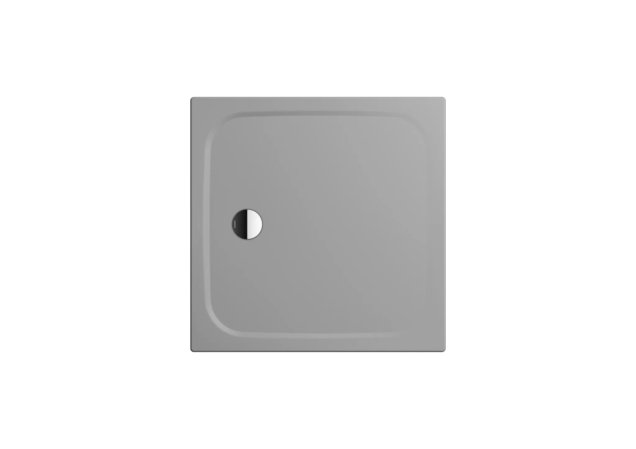 Kaldewei quadrat Duschwanne „Cayonoplan“ 90 × 90 cm ohne Oberflächenbeschichtung, mit Perl-Effekt, in cool grey 30