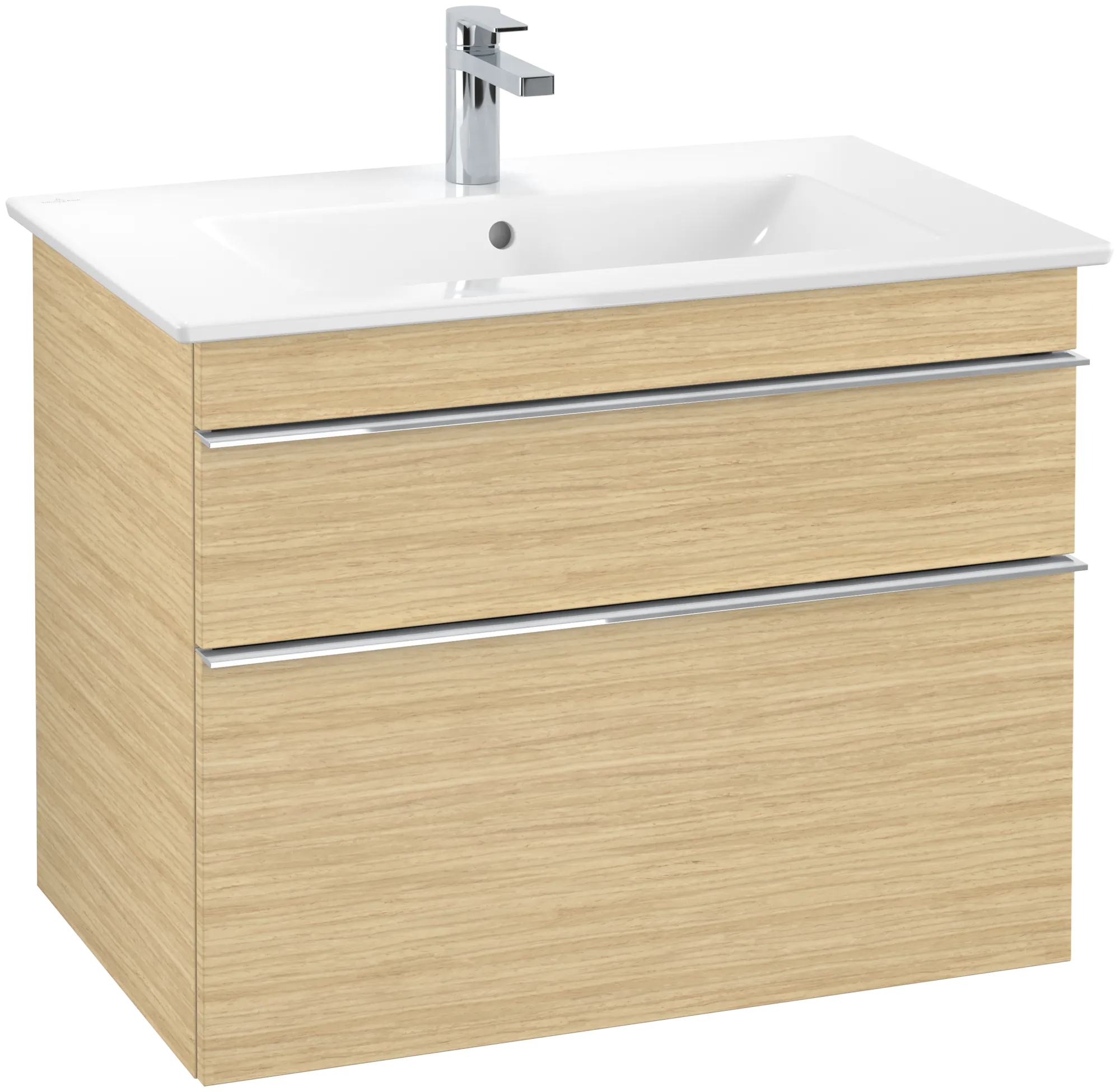 Villeroy & Boch Waschtischunterschrank „Venticello“ für Schrankwaschtisch 753 × 590 × 502 mm Nordic Oak, für Becken mittig