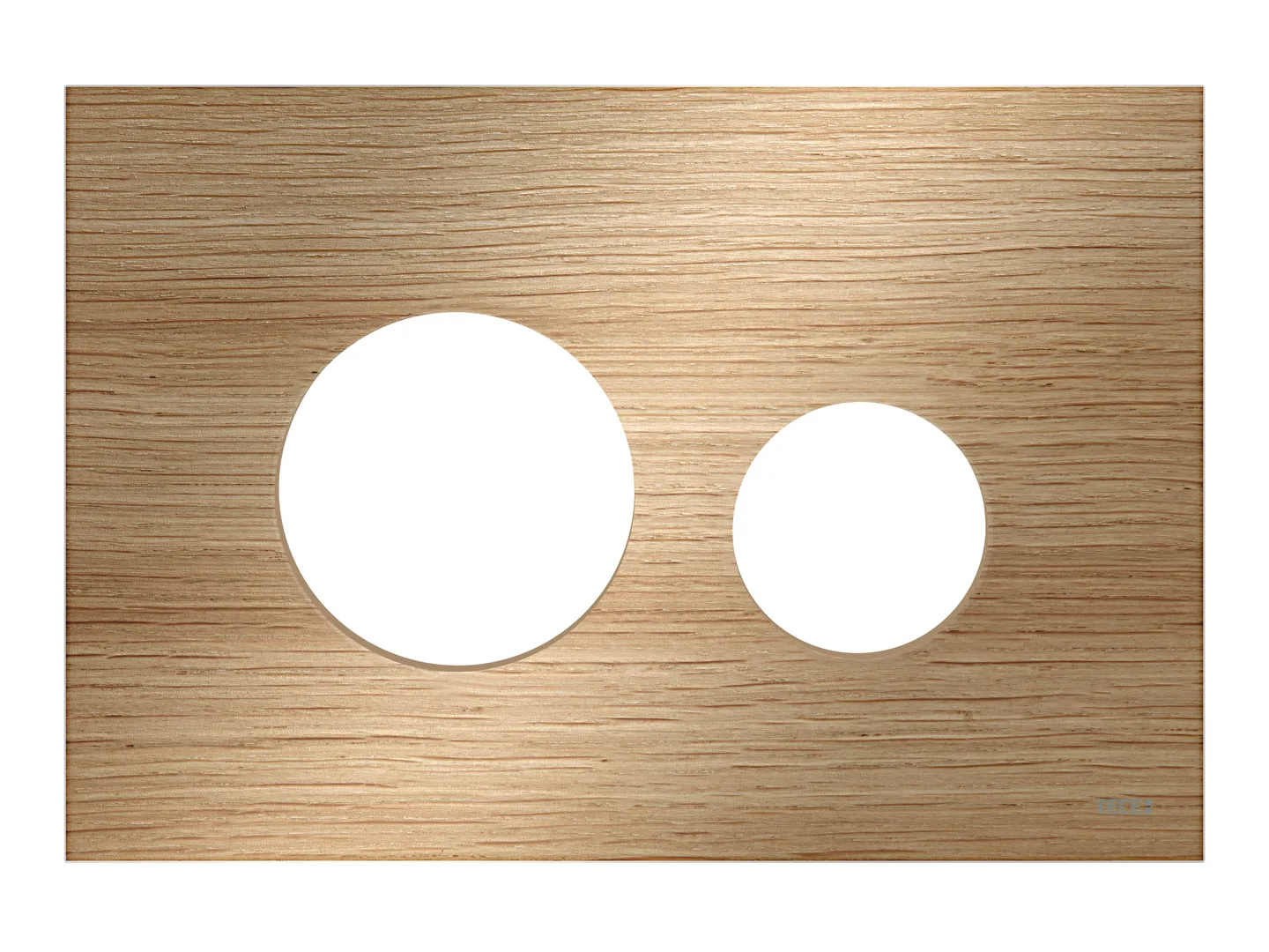 loop Blende für WC-Betätigungsplatte Holz Eiche loop Blende für WC-Betätigungsplatte Holz Eiche